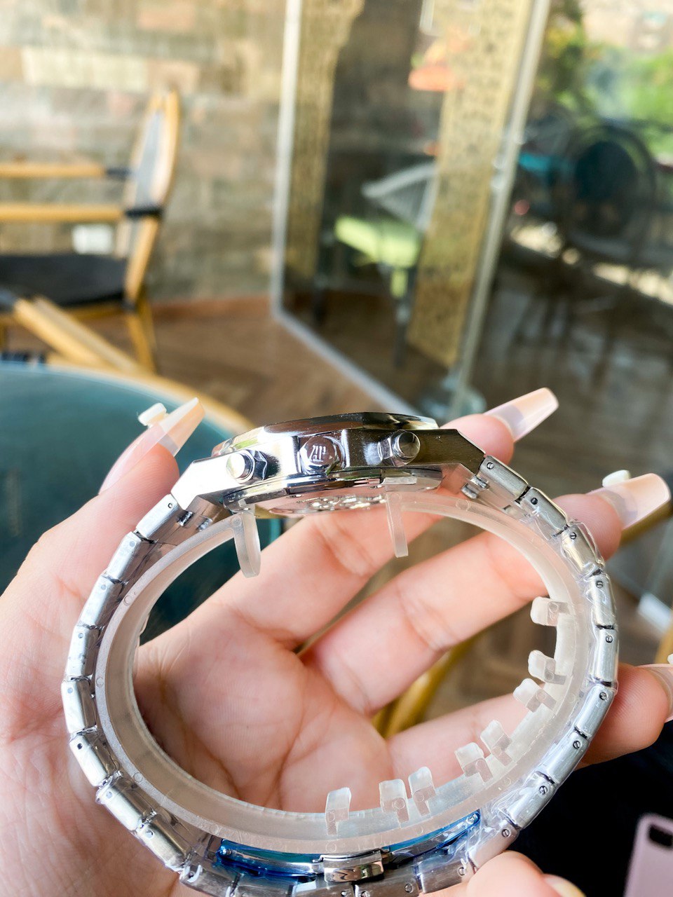 Audemars Piguet Royal Oak Quartz Chronograph Green Dial