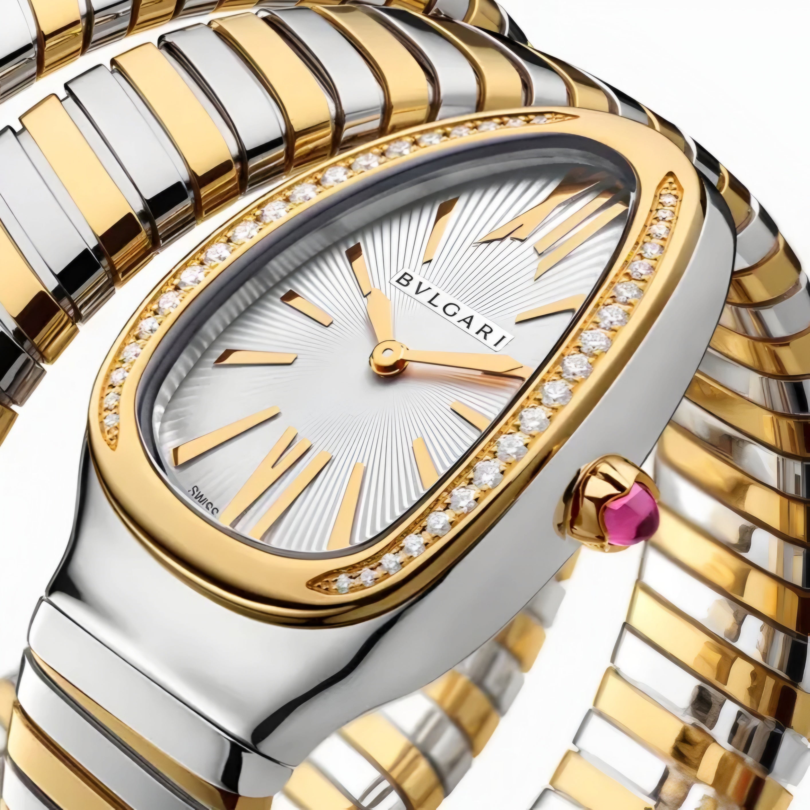 Bulgari Serpenti Tubogas Watch Gold & silver