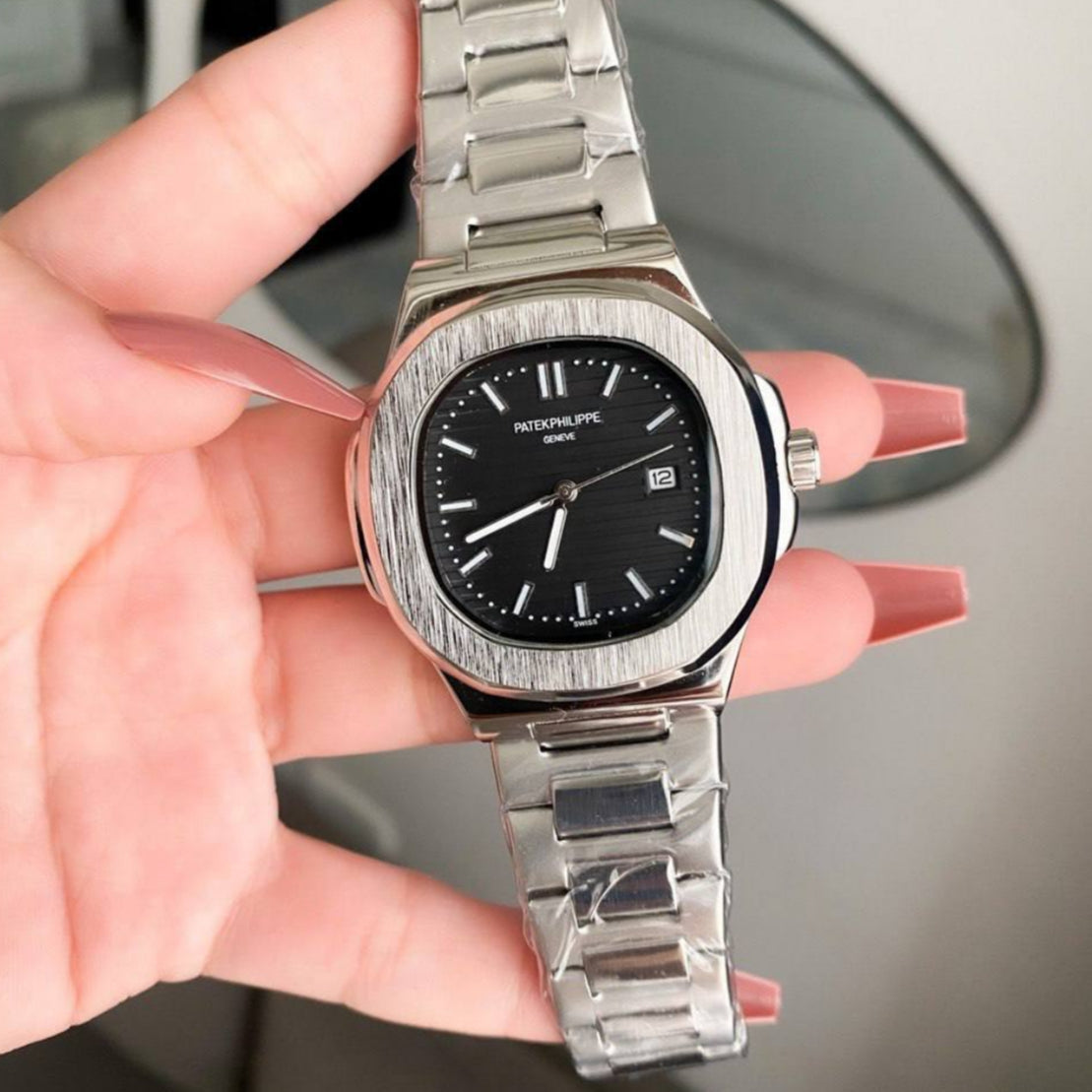 Patek Philippe Nautilus Black dial for men
