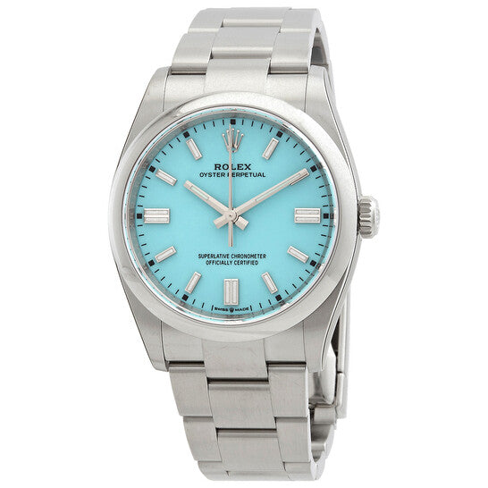 Rolex Oyster Perpetual Skye Blue for men