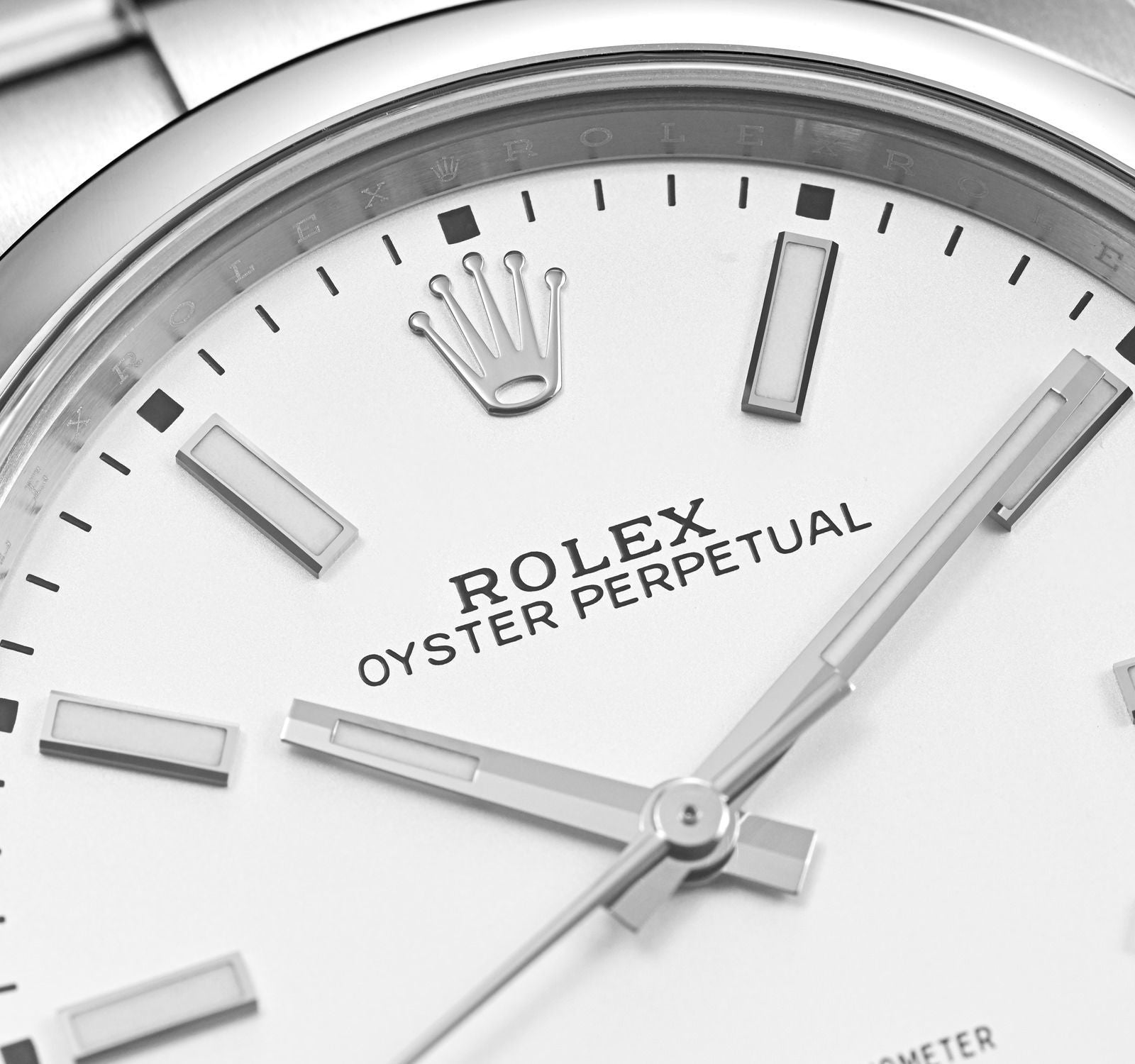 Rolex Oyster Perpetual White for men